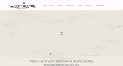 Desktop Screenshot of cottagekennels.com.au